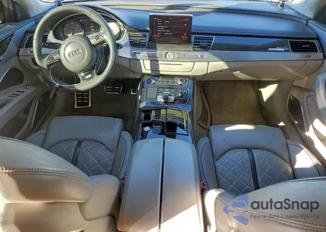 2013 Audi S8 Quattro z USA, uszkodzony, nr VIN WAUD2AFD4DN007731